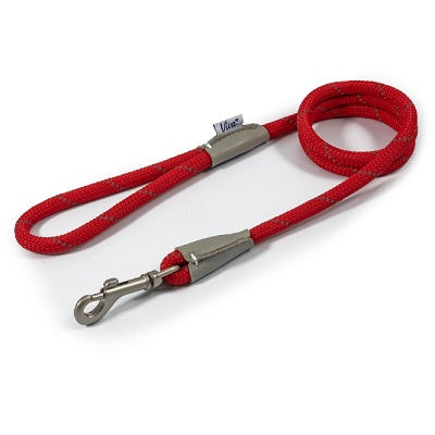 Ancol Viva Rope Refl Snp Lead 1cm