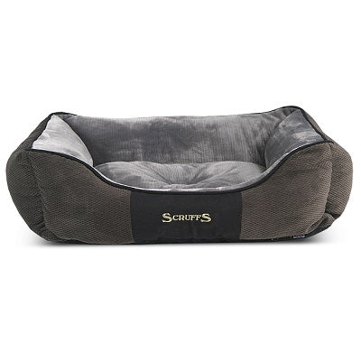 Scruffs Chester Box Bed Grey