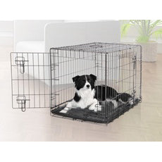 Dogit 2 Door Black Dog Crate