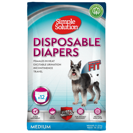 S Solution Bitch Disposable Diapers x12
