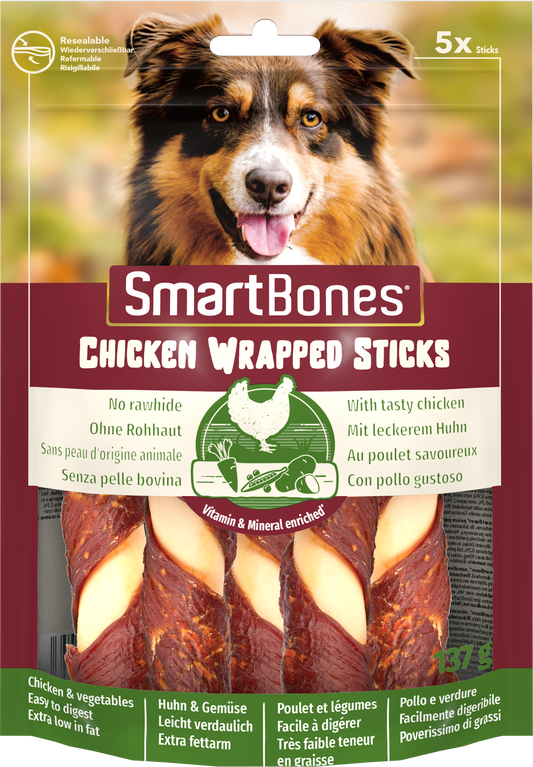 SmartBones Chick Wrap Sticks
