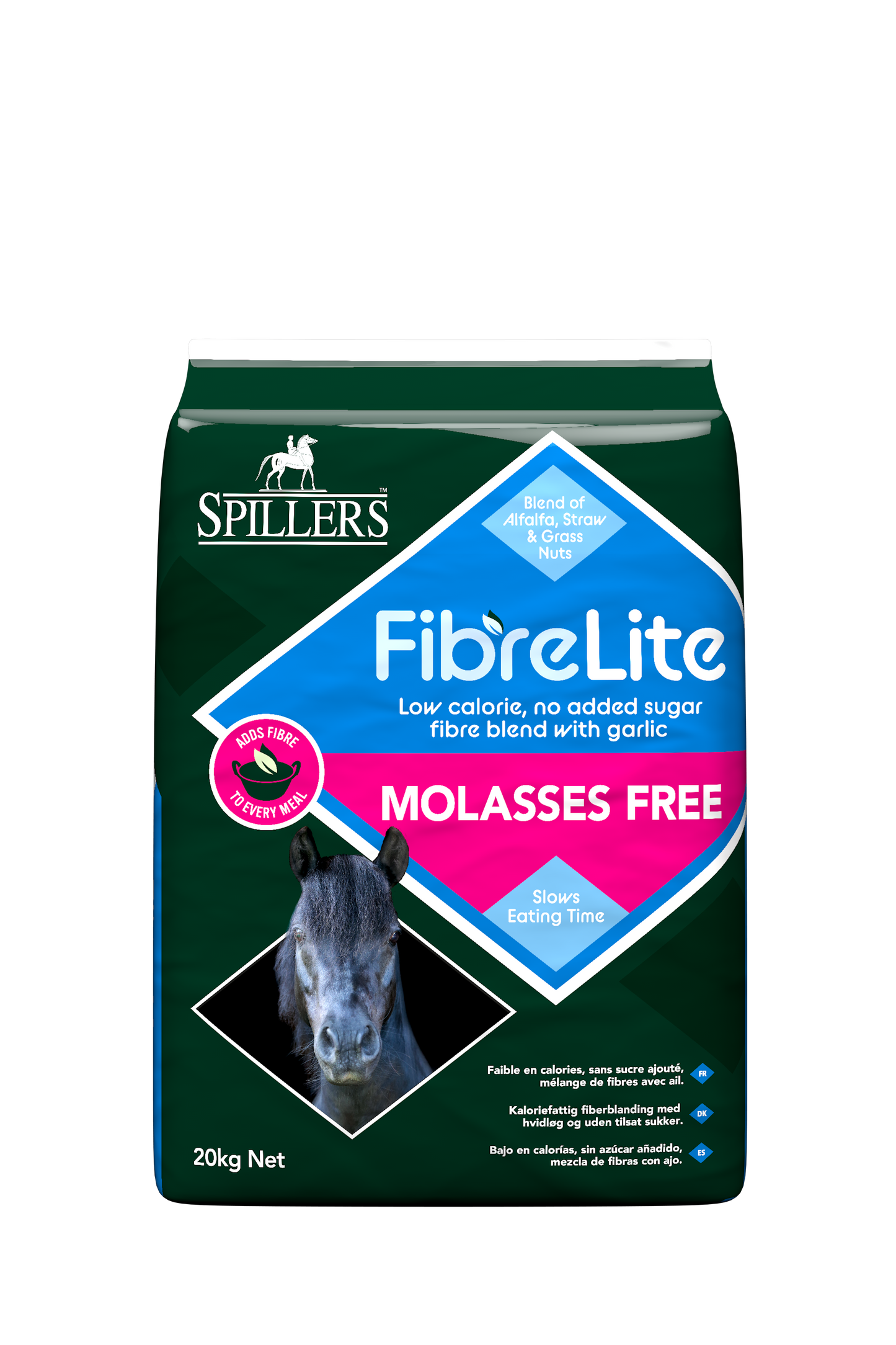 Spillers Fibre Lite Molasses Free 20 kg