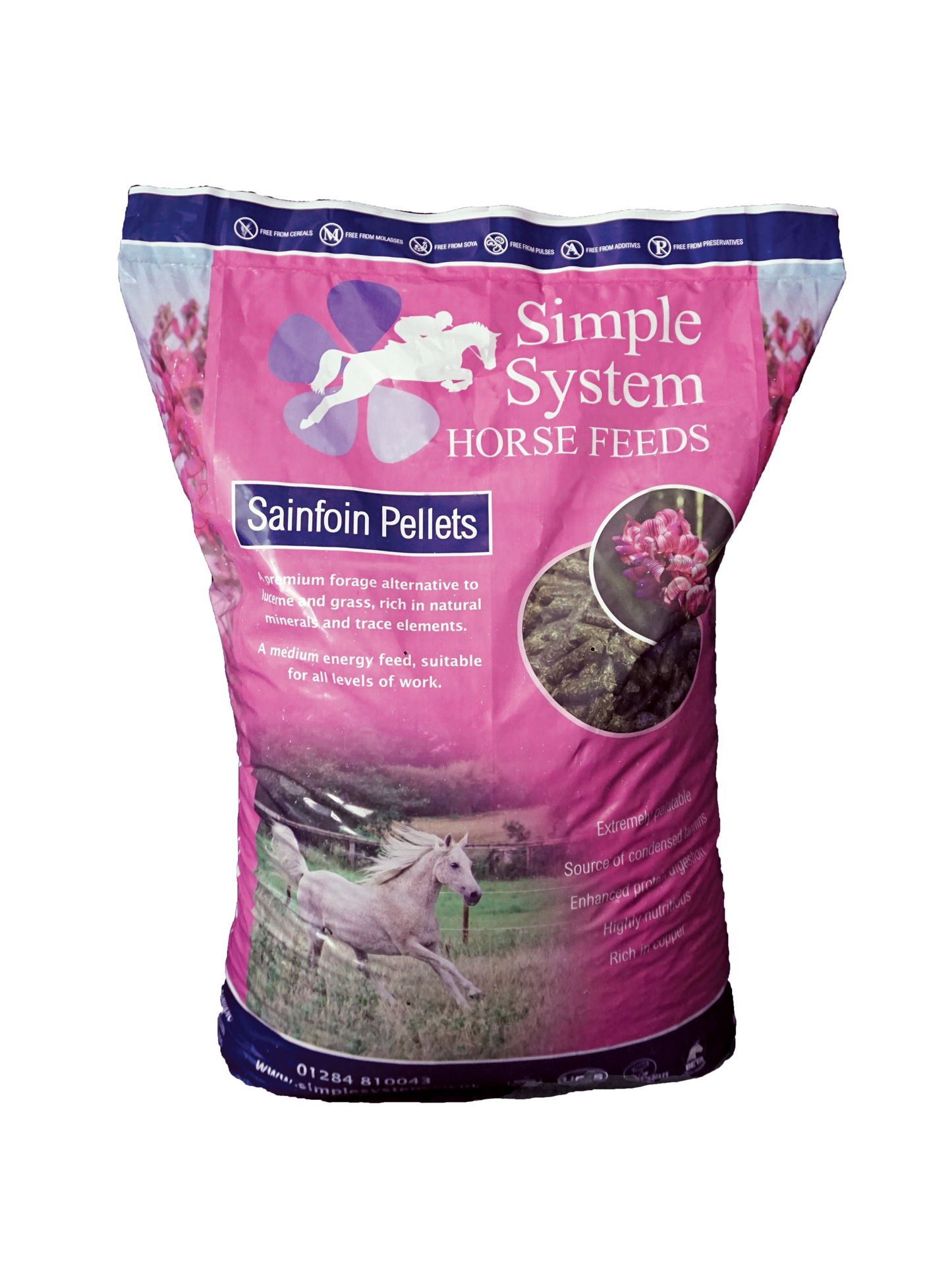 Simple System Sainfoin Pellets 20 kg