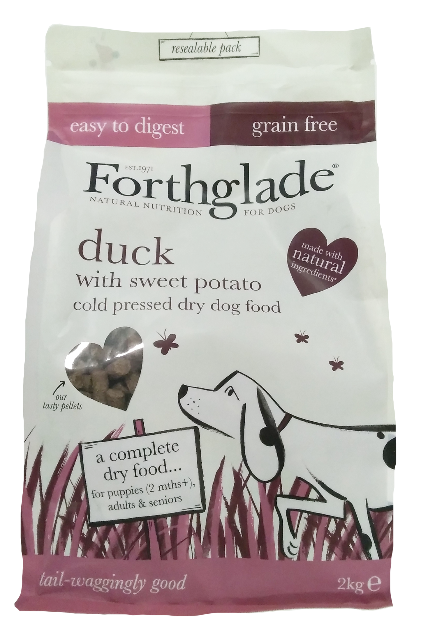 Forthglade Adult Cold Press GF Duck 2 kg