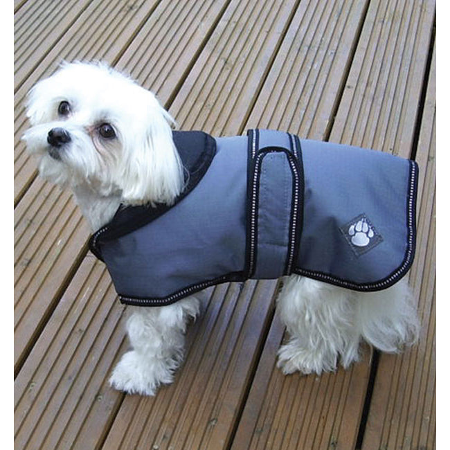 Danish Design Luxury Dog Coat Dusty Blue