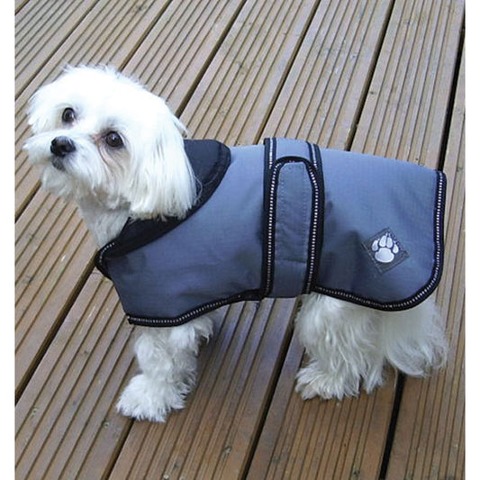 Danish Design Luxury Dog Coat Dusty Blue