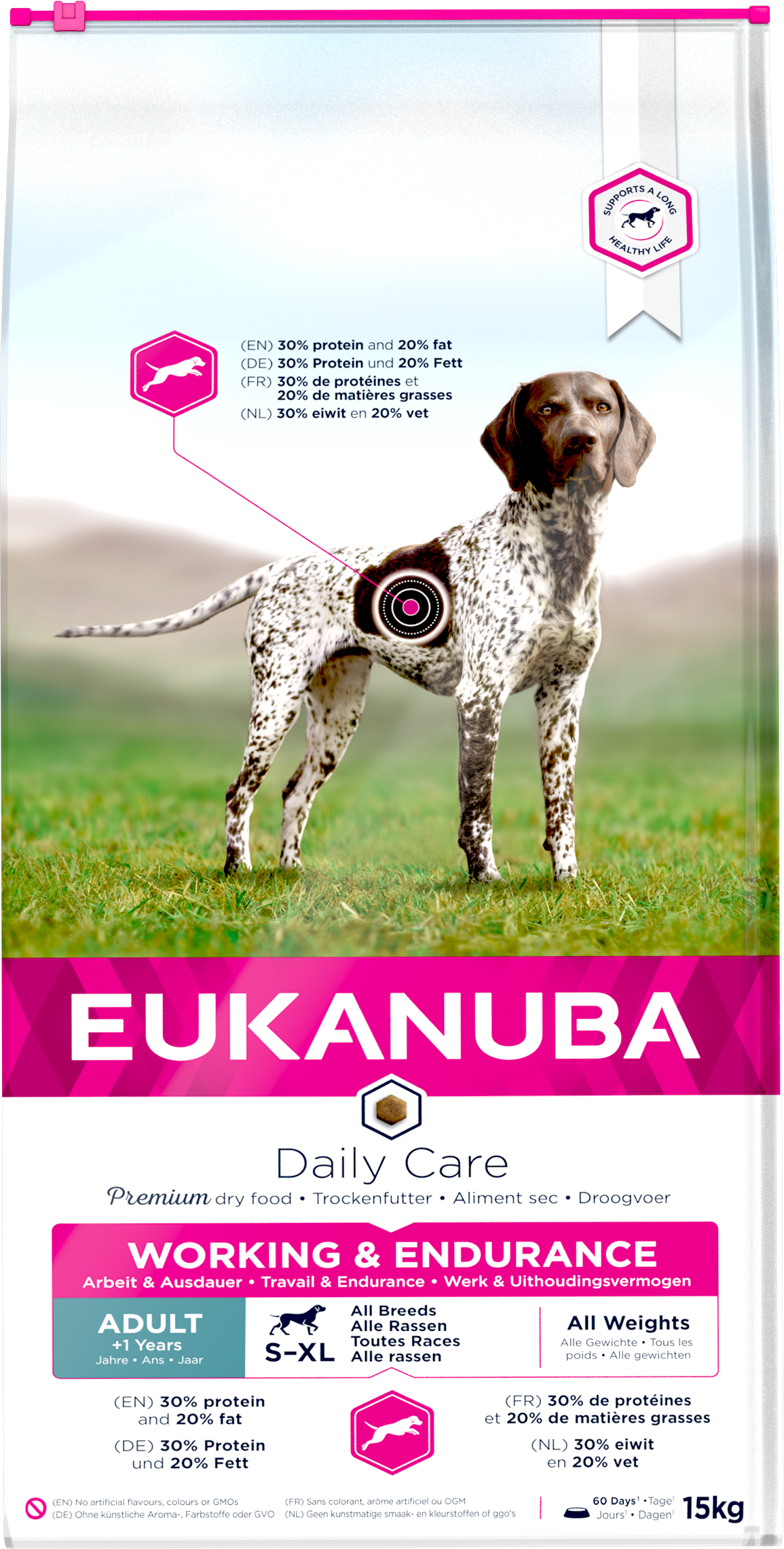 Eukanuba Adult DCare Working Endu 15kg
