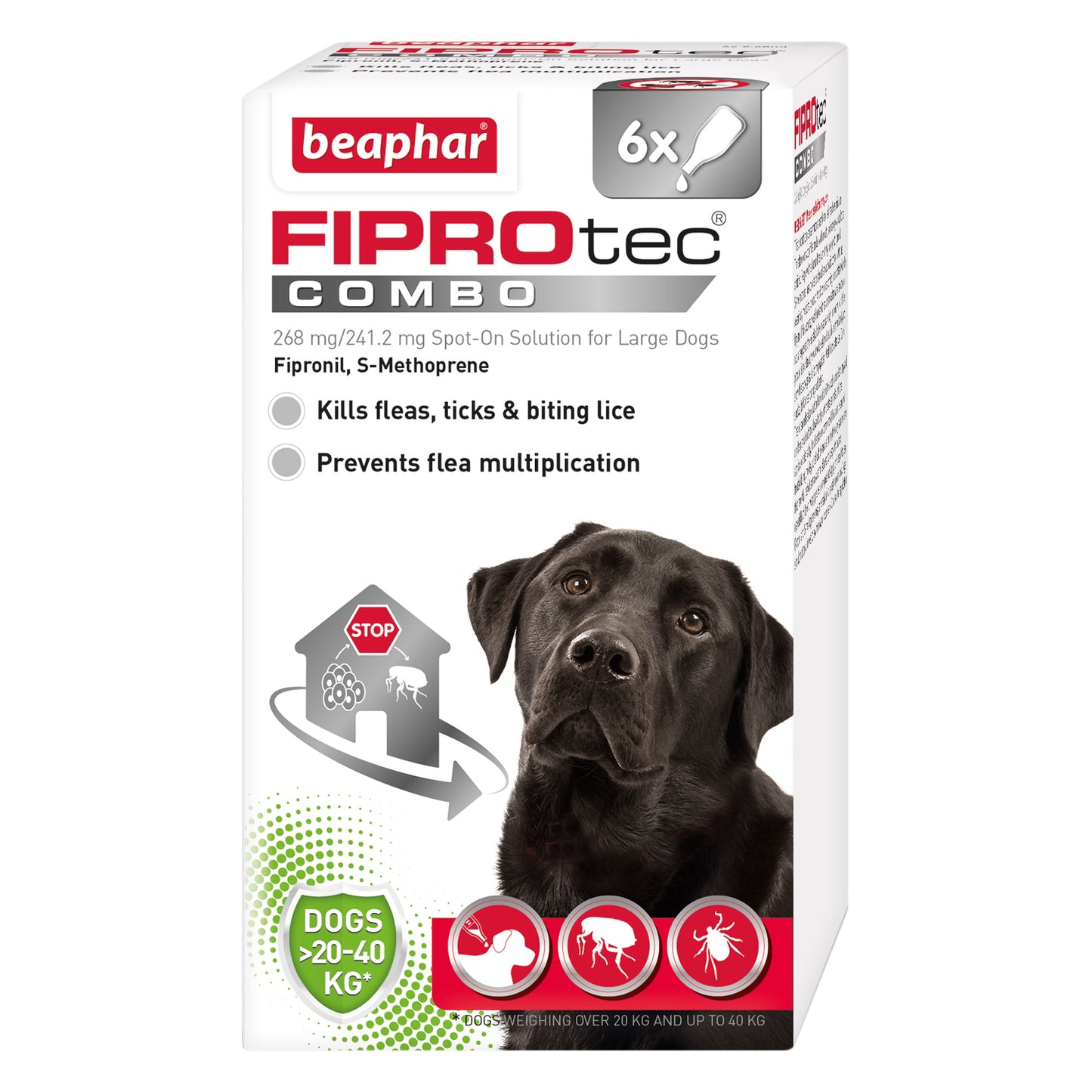 Beaphar FIPROtec COMBO Dog 6 pip x4