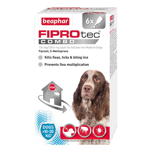 Beaphar FIPROtec COMBO Dog 6 pip x4