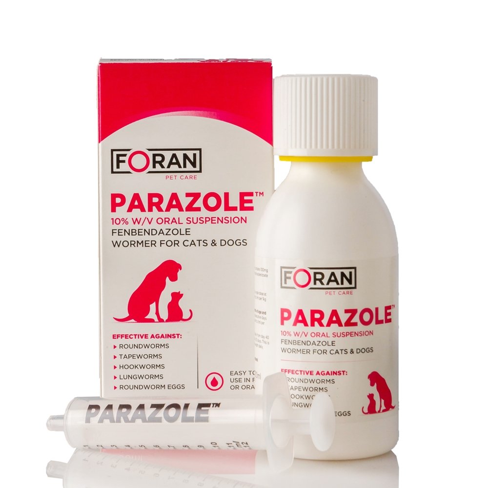 Foran Parazole Wormer for Dog/Cats 100ml
