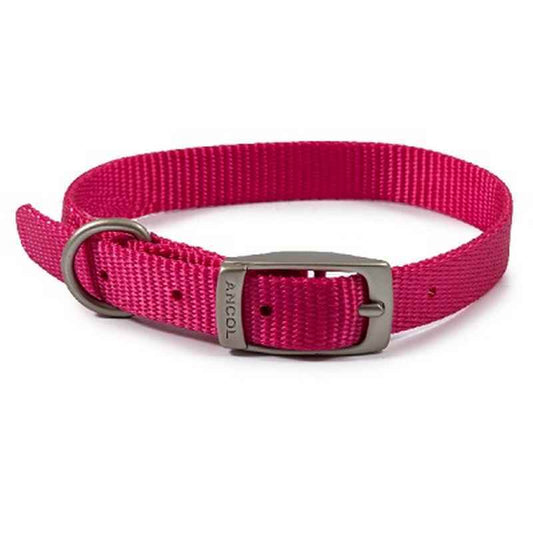 Ancol Viva Buckle Collar Pink