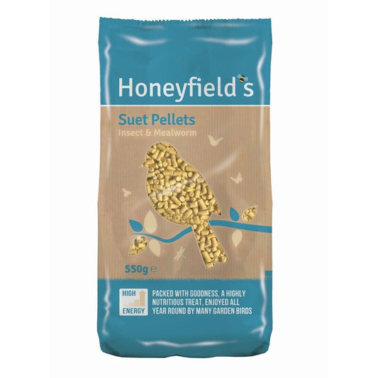 Honeyfields Mealworm & Insect Suet Pellets