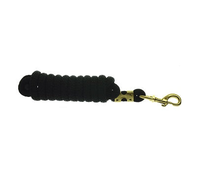 Hy Plaited Lead Rope Black