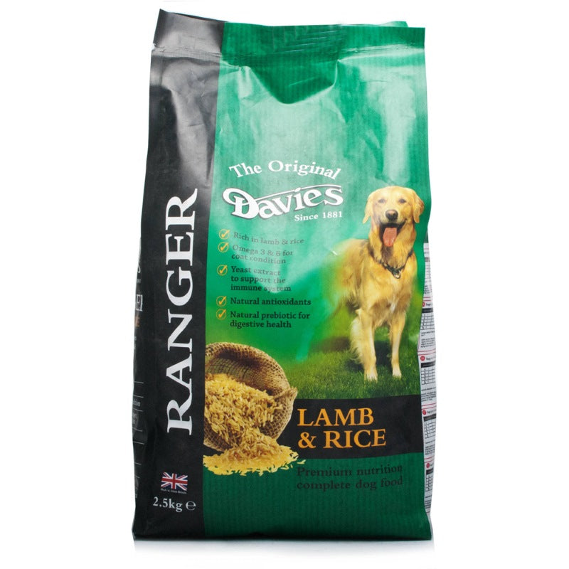 Davies Ranger Lamb&Rice PMP £29.99 15 kg