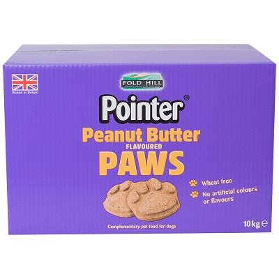 Pointer Peanut Butter Paws 10 kg