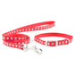 Ancol Nyl Puppy Coll & Lead Set Red