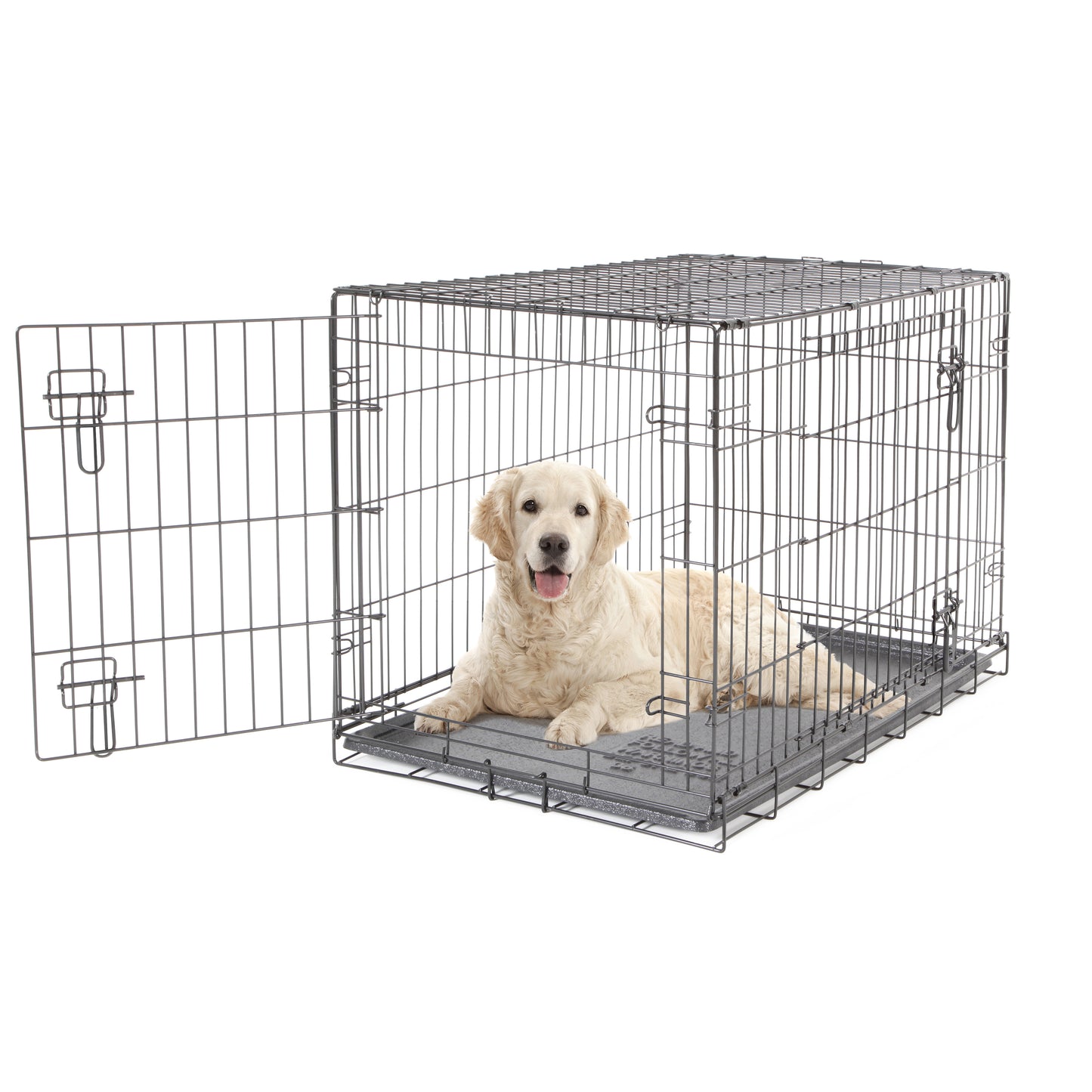 Dogit 2 Door Black Dog Crate