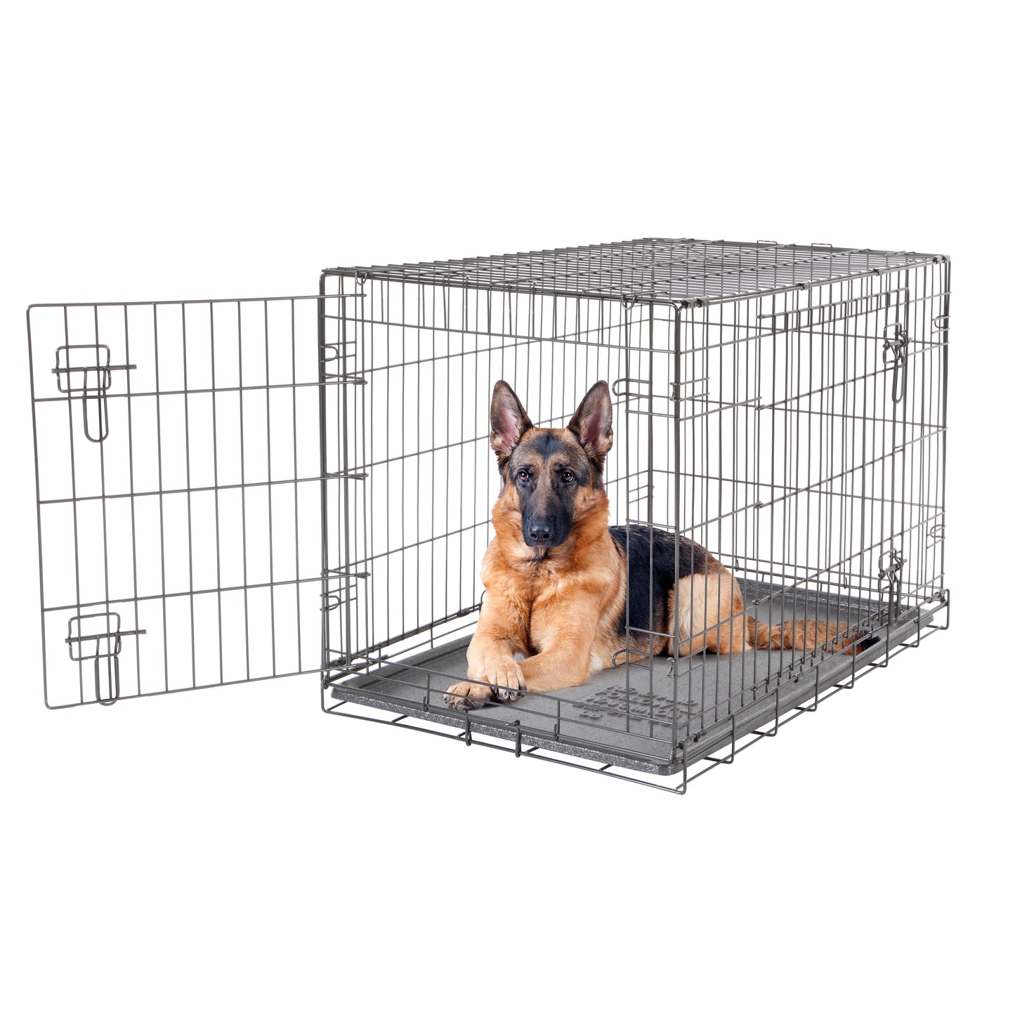 Dogit 2 Door Black Dog Crate