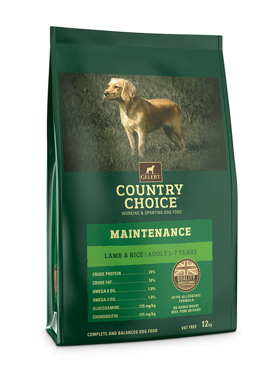 Gelert C Choice Maint Lamb Rice 2kg