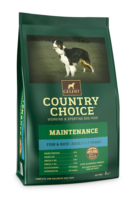 Gelert C Choice Maint Fish  Rice 2kg