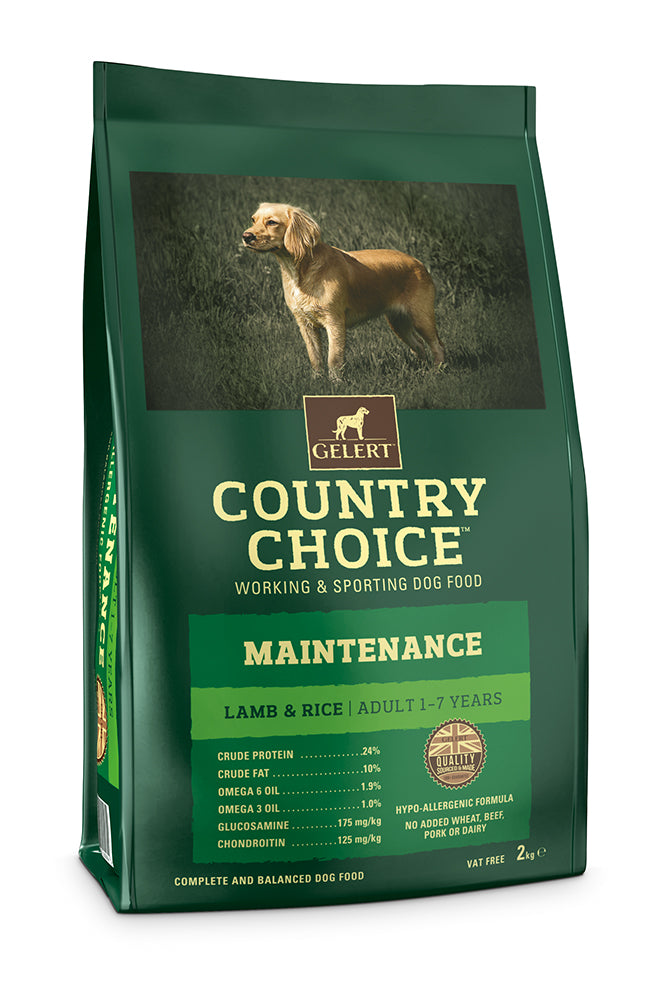 Gelert C Choice Maint Lamb Rice 2kg