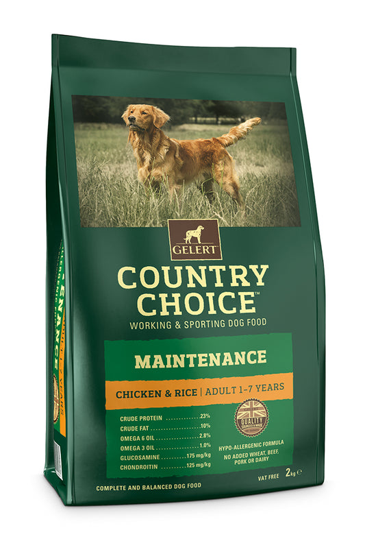 Gelert C Choice Maint Chicken Rice 2kg