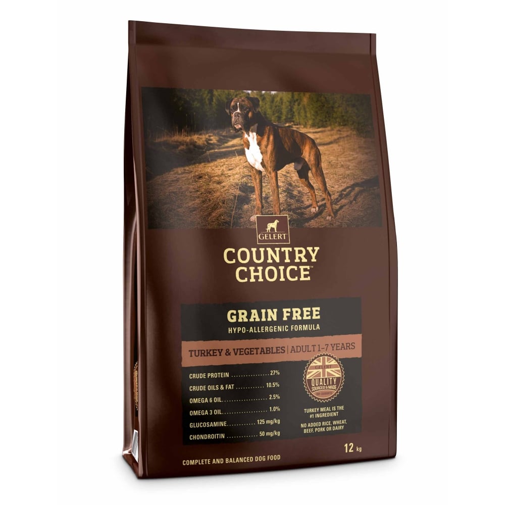 Gelert C Choice Grain Free Turk Veg 2kg