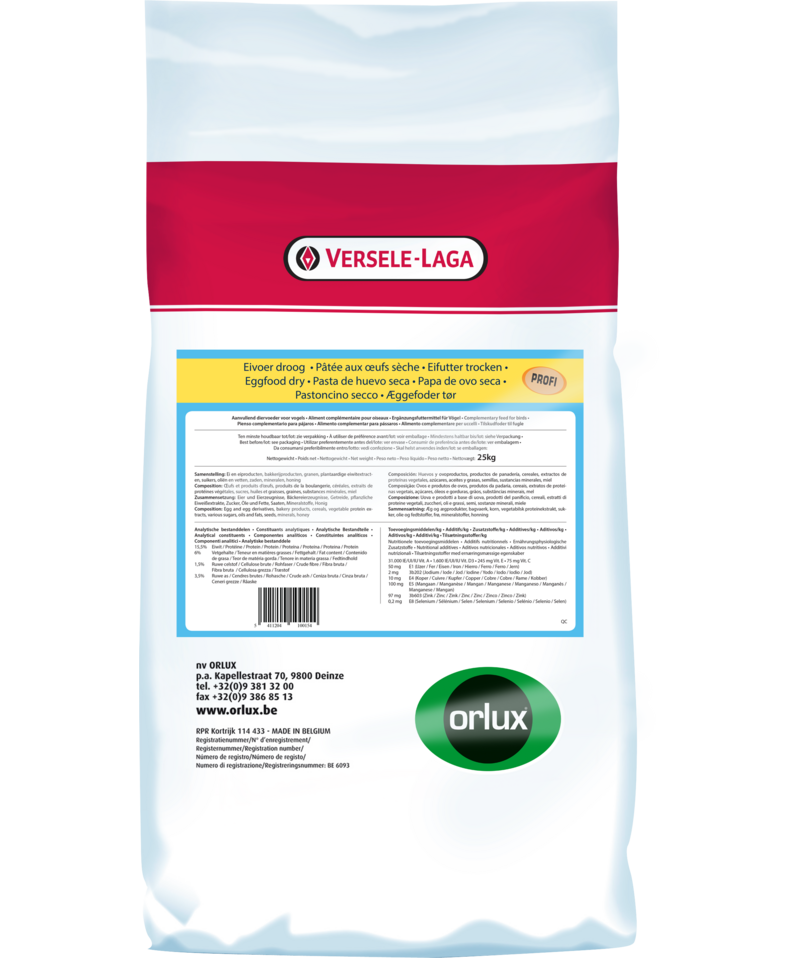 VL Eggfood Dry Yellow Pro 25 kg