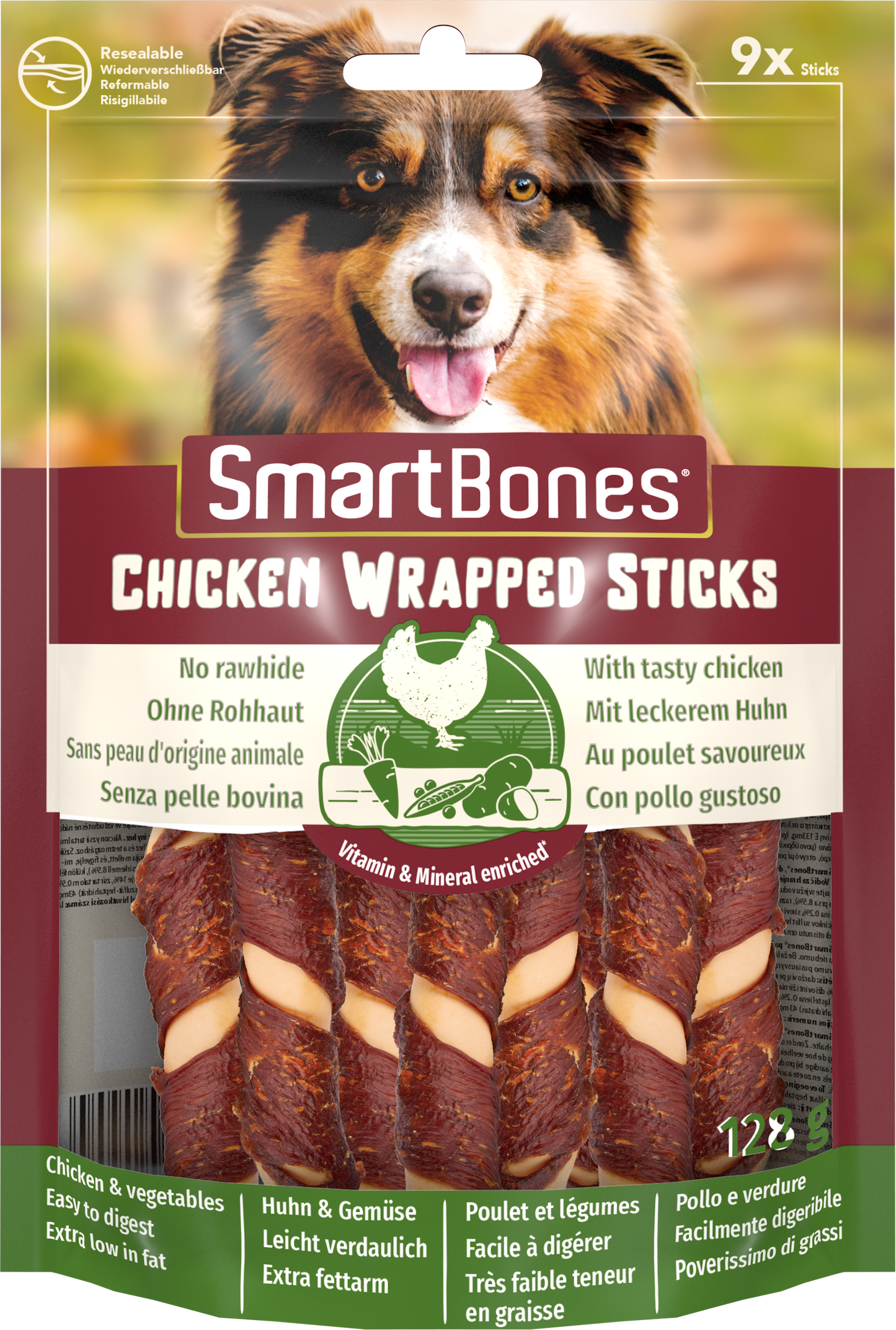 SmartBones Chick Wrap Sticks