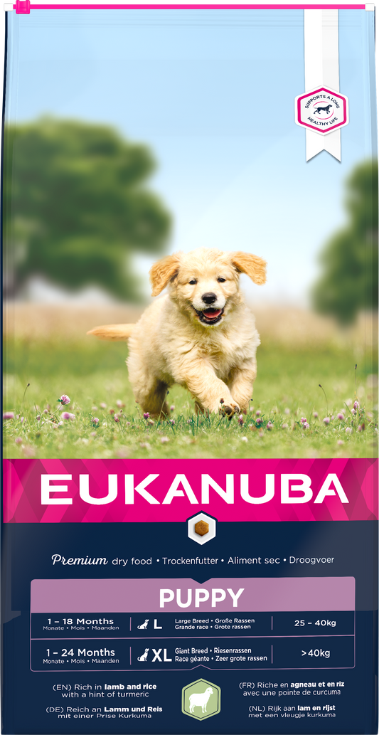 Eukanuba Puppy/Junior L Lamb 12 kg