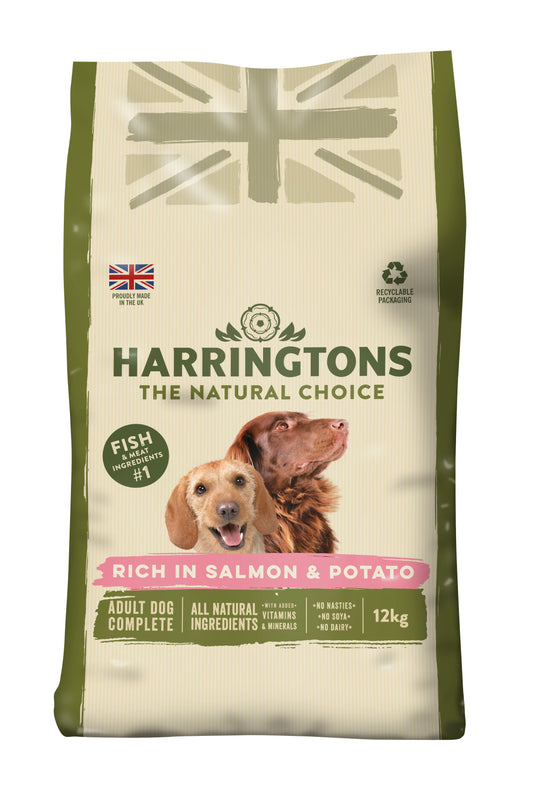 Harringtons Dog Salmon & Potato 12 kg