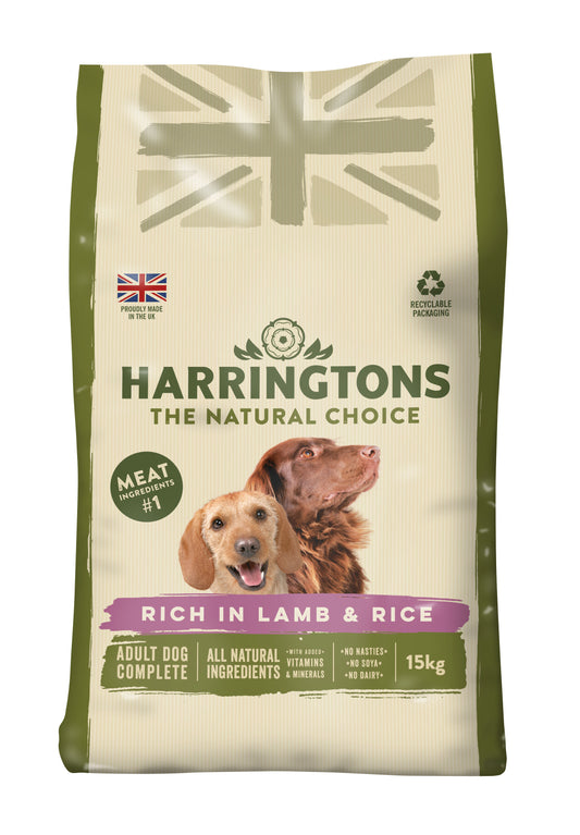 Harringtons Dog Lamb & Rice 15 kg