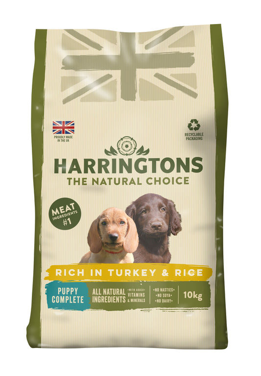 Harringtons Puppy Turkey & Rice 10 kg