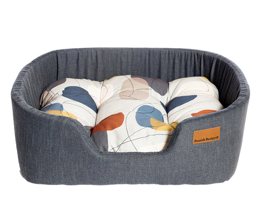 Danish Design Color Block Steel Lux Slumber Bed