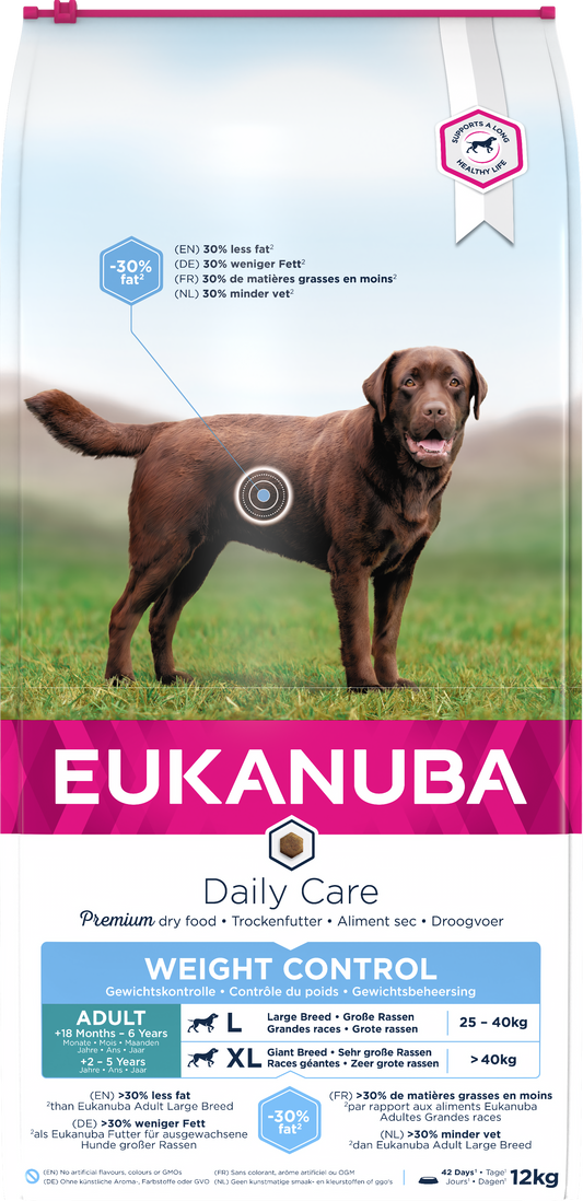 Eukanuba Adult DCare Weight Cont L 12kg