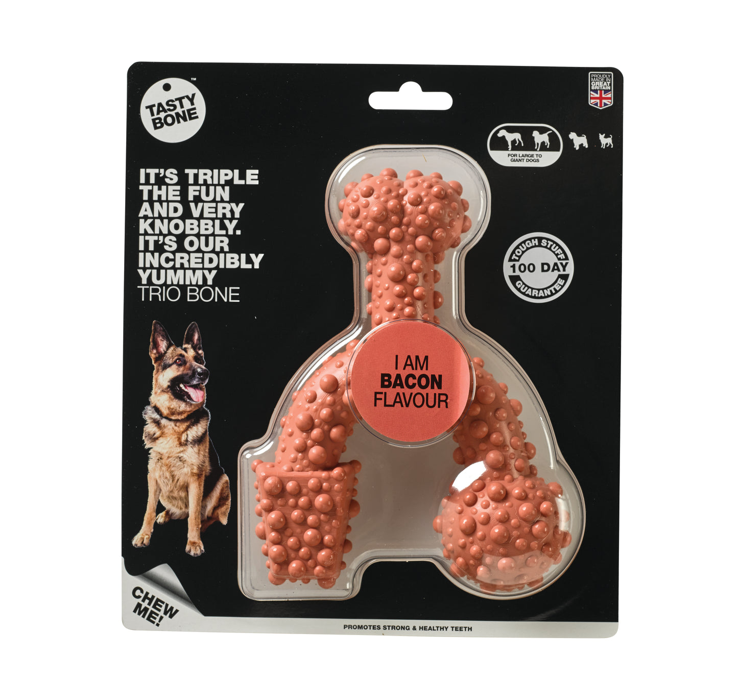 BFP Tasty Bone Trio Bacon