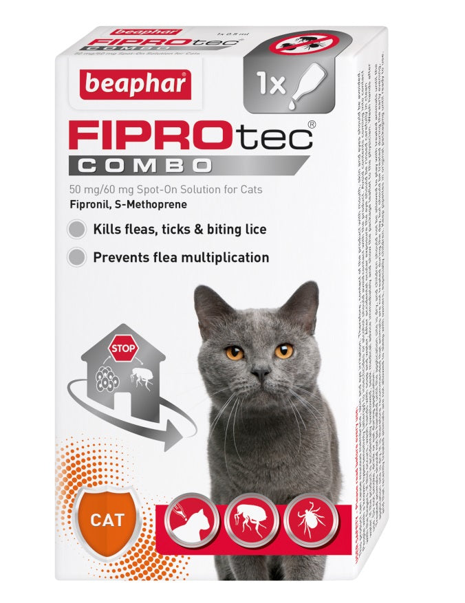 Beaphar FIPROtec COMBO Cat pip x6