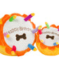HOP Happy Birthday Cake Dog Toy L
