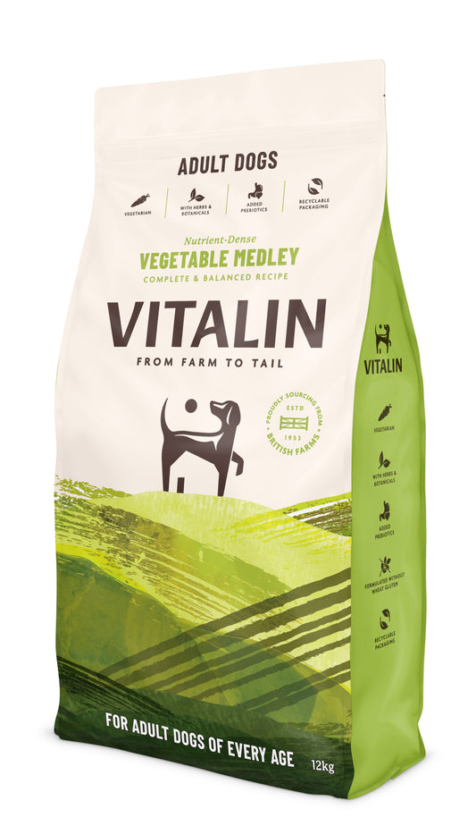 Vitalin Adult Veg Medley 12 kg