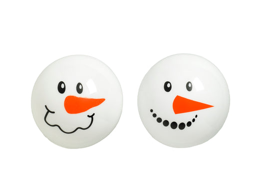 Good Boy Xmas Snowman Faceball x12