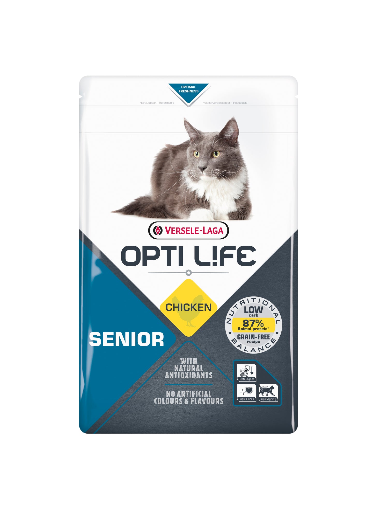 VL Opti Life Cat Senior GF Chick