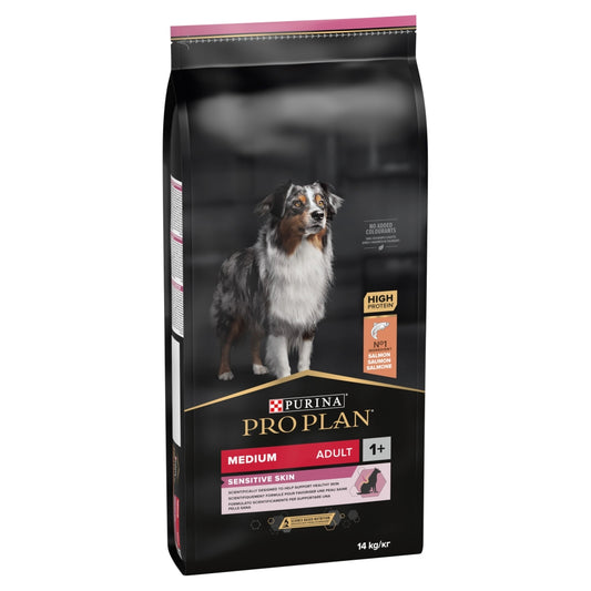 Pro Plan Dog Med Sensi Skin Salm 14kg