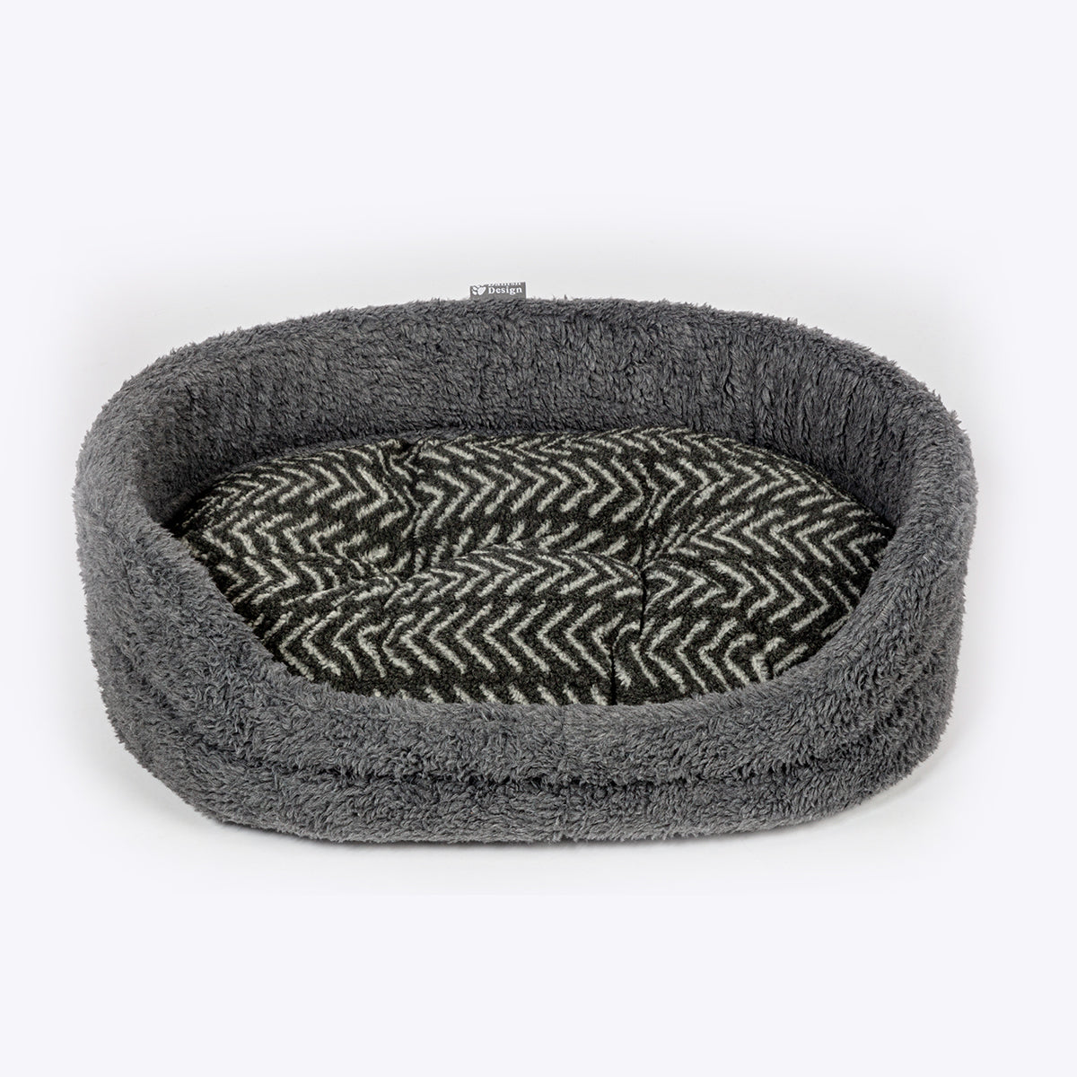Danish Design Fleece Charcoal Arrow Slumber Bed