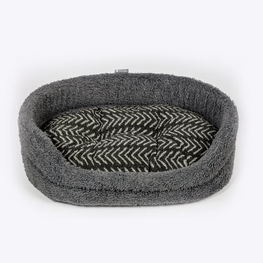 Danish Design Fleece Charcoal Arrow Slumber Bed