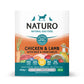 Naturo Adult Chick & Lamb R Tray 7x400g