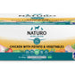 Naturo Adult GF Chicken P&V Tray 12x400g