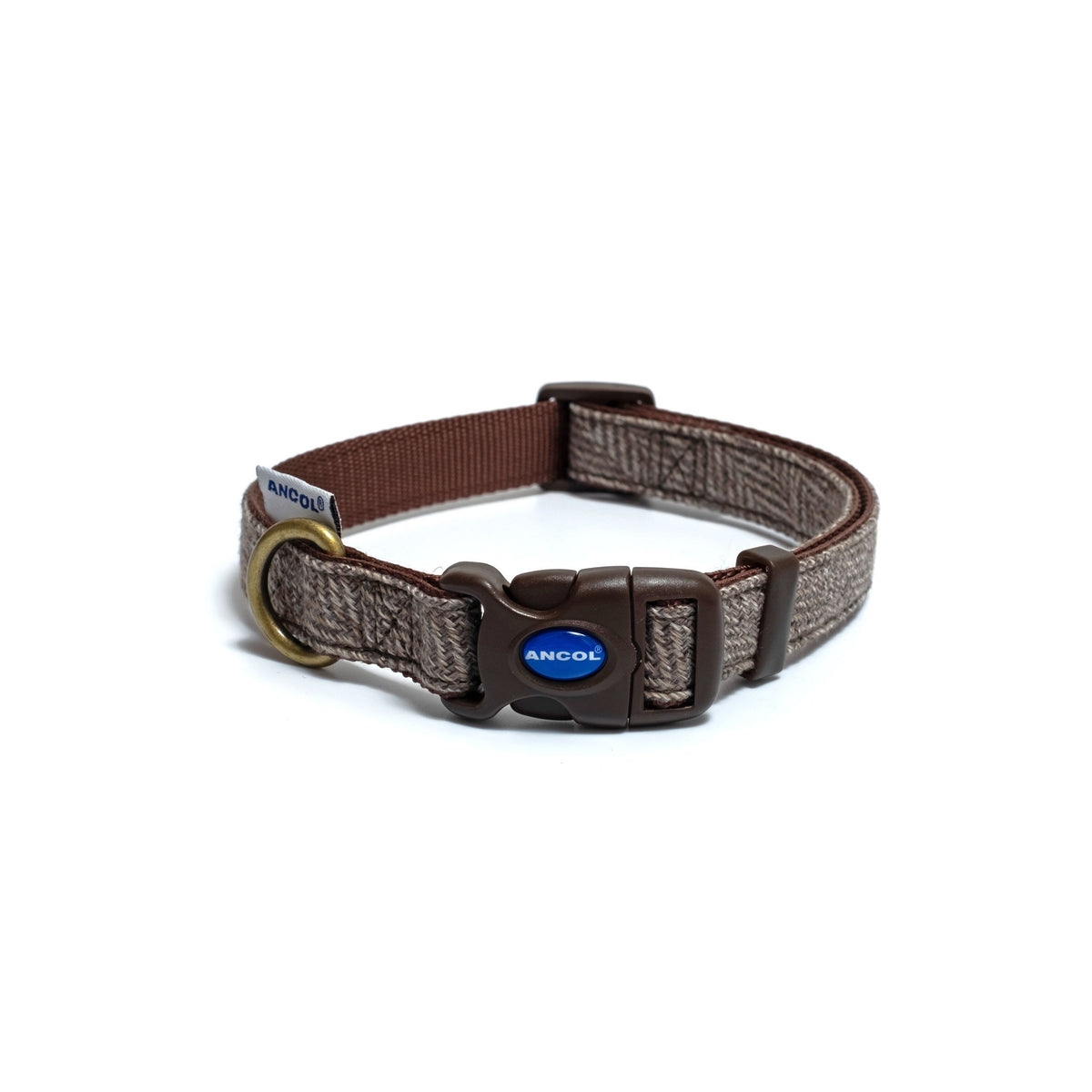 Ancol Raspberry Half Check Collar Ancol Heritage Check Adj Collar – Ideal Pets Supplies