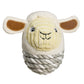 HOP Sheep Rope Ball Dog Toy
