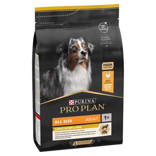Pro Plan Dog Adlt AllSize LghtSteri 14kg