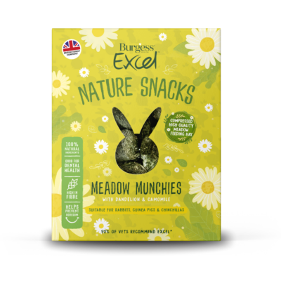 Burgess Excel Nat Snack M Munchies 4x1kg